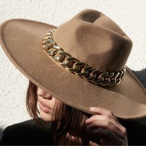 B-Low The Belt Marcel Wool Chain Rancher Hat